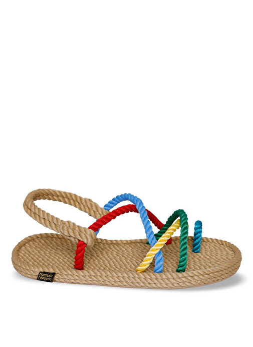 Nomadic Republic Çok Renkli Kadın Sandalet IBZ.1277.K.T - Görsel 3