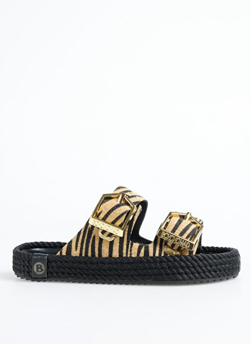 Bohonomad Siyah Kadın Terlik SYD20-ZEB - Görsel 2