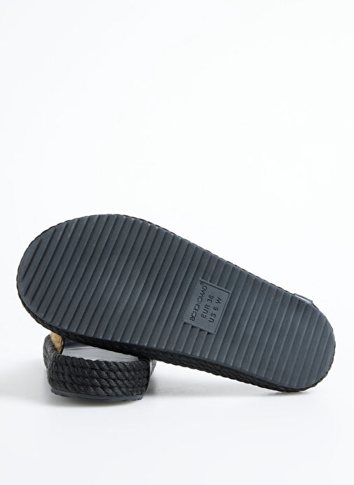 Bohonomad Siyah Kadın Terlik SYD20-ZEB - Görsel 5