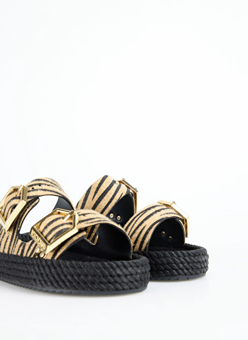 Bohonomad Siyah Kadın Terlik SYD20-ZEB - Görsel 6