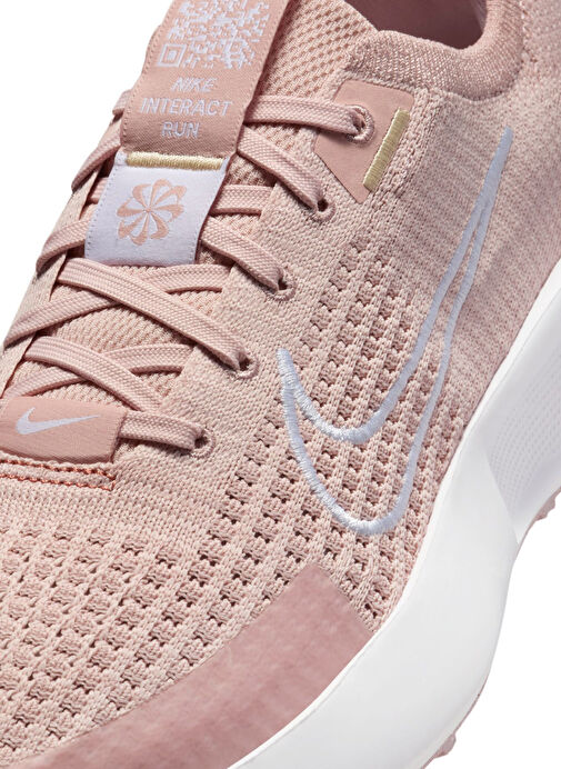 Nike FD2292-600 W NIKE INTERACT RUN Pembe Kadın Koşu Ayakkabısı - Görsel 7