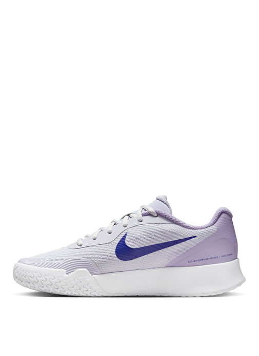 Nike FZ2156-500 W VAPOR LITE 3 HC Mor Kadın Tenis Ayakkabısı - Görsel 5