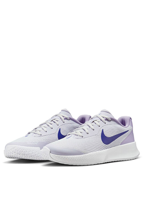 Nike FZ2156-500 W VAPOR LITE 3 HC Mor Kadın Tenis Ayakkabısı - Görsel 8