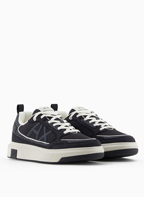 Armani Exchange Lacivert Erkek Sneaker XUX242 - Görsel 3