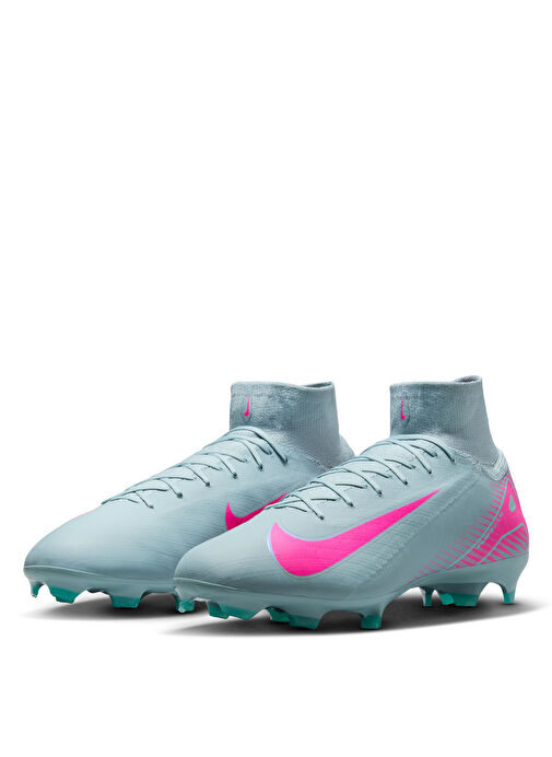 Nike HF9433-301 ZM SUPERFLY 10 PRO FG Mavi Erkek Futbol Ayakkabısı - Görsel 6