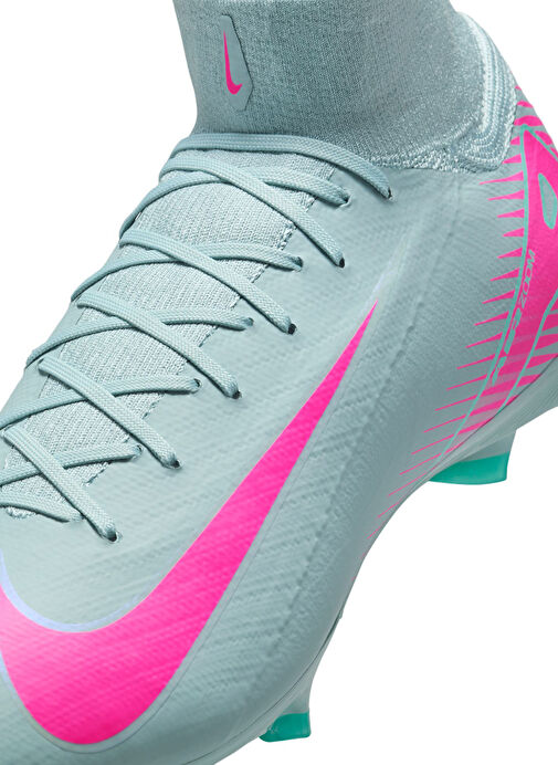 Nike HF9433-301 ZM SUPERFLY 10 PRO FG Mavi Erkek Futbol Ayakkabısı - Görsel 7