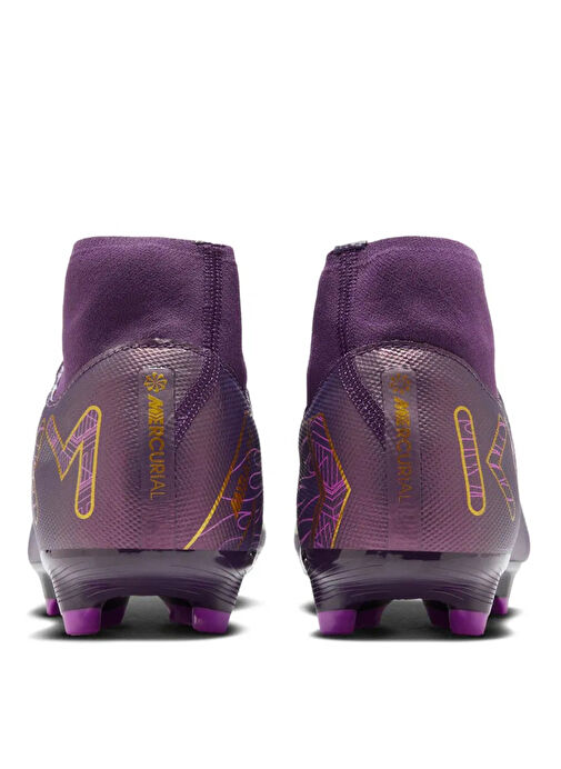 Nike HJ7309-500 ZM SUPERFLY 10 ACAD KM F Mor Erkek Futbol Ayakkabısı - Görsel 7