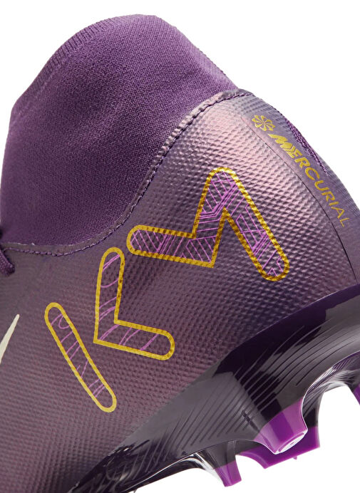 Nike HJ7309-500 ZM SUPERFLY 10 ACAD KM F Mor Erkek Futbol Ayakkabısı - Görsel 10