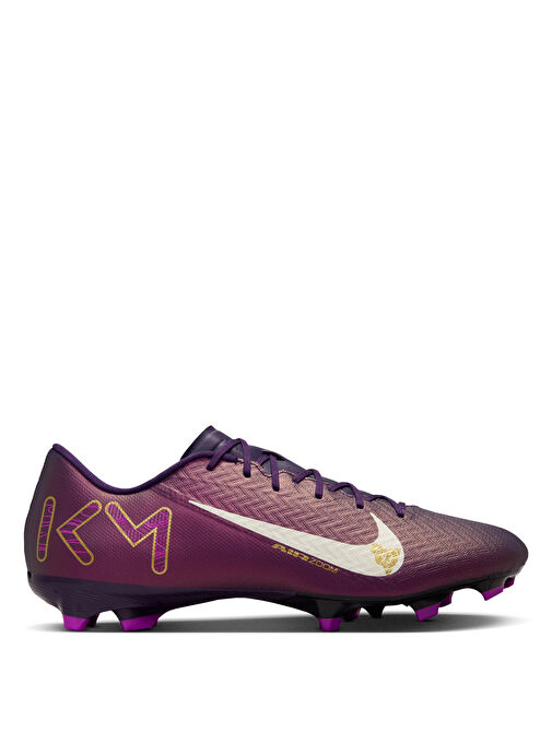 Nike FQ8377-500 ZOOM VAPOR 16 ACADEMY KM Mor Erkek Futbol Ayakkabısı - Görsel 2