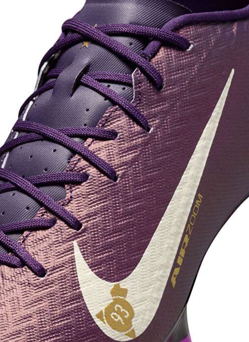 Nike FQ8377-500 ZOOM VAPOR 16 ACADEMY KM Mor Erkek Futbol Ayakkabısı - Görsel 7