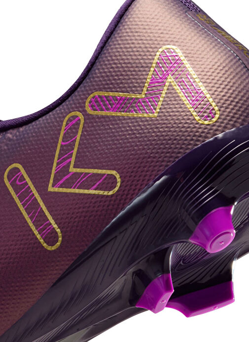 Nike FQ8377-500 ZOOM VAPOR 16 ACADEMY KM Mor Erkek Futbol Ayakkabısı - Görsel 8