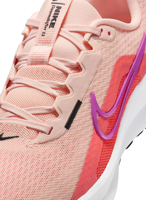 Nike FD6476-600 W NIKE DOWNSHIFTER 13 Pembe Kadın Koşu Ayakkabısı - Görsel 7