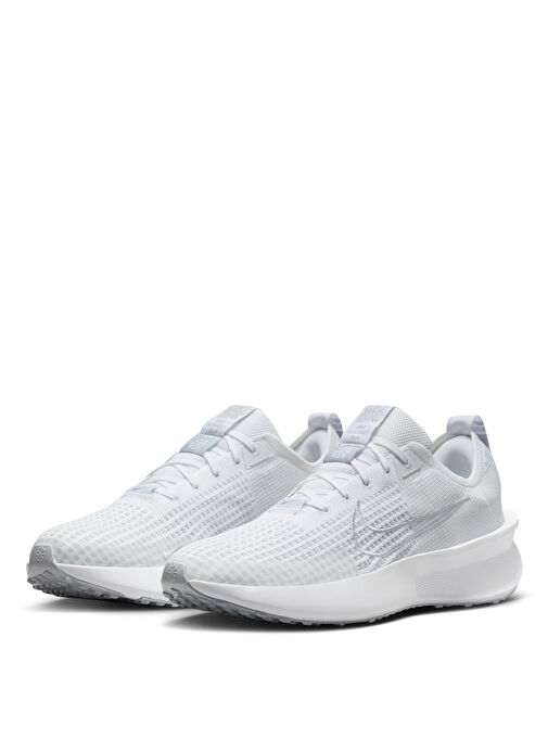 Nike FD2291-104 NIKE INTERACT RUN Beyaz Erkek Koşu Ayakkabısı - Görsel 6
