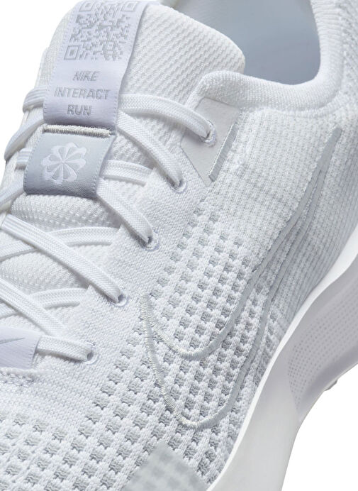 Nike FD2291-104 NIKE INTERACT RUN Beyaz Erkek Koşu Ayakkabısı - Görsel 7
