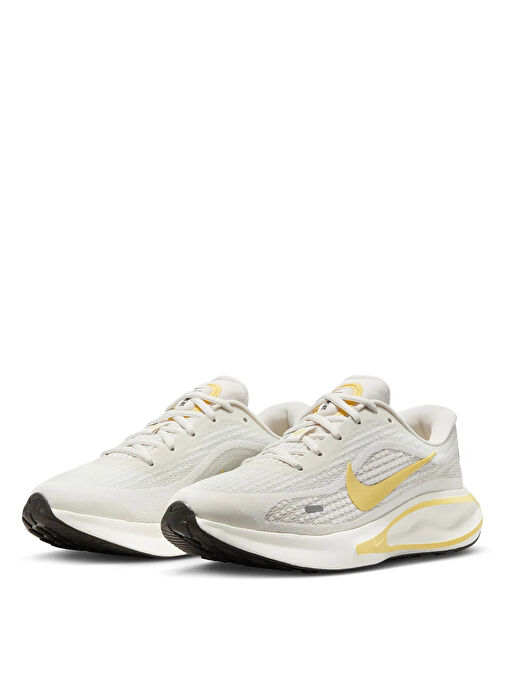 Nike FJ7765-112 W NIKE JOURNEY RUN Beyaz Kadın Koşu Ayakkabısı - Görsel 4
