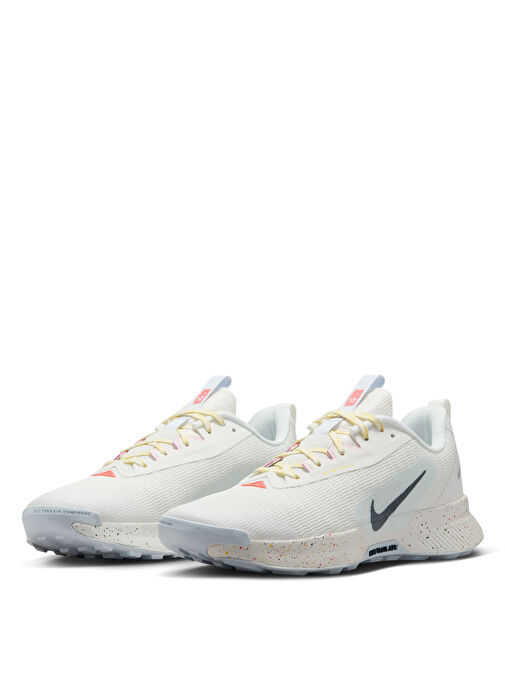 Nike FQ0902-101 W NIKE JUNIPER TRAIL 3 Beyaz Kadın Koşu Ayakkabısı - Görsel 4