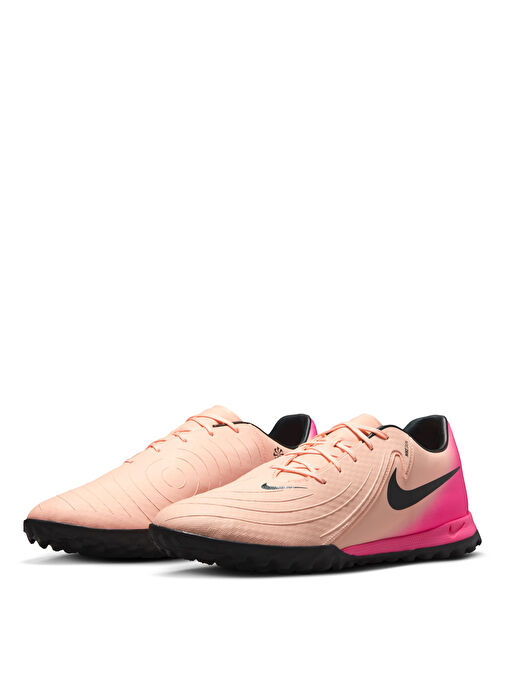 Nike FJ2577-800 PHANTOM GX II ACADEMY TF Pembe Erkek Futbol Ayakkabısı - Görsel 6