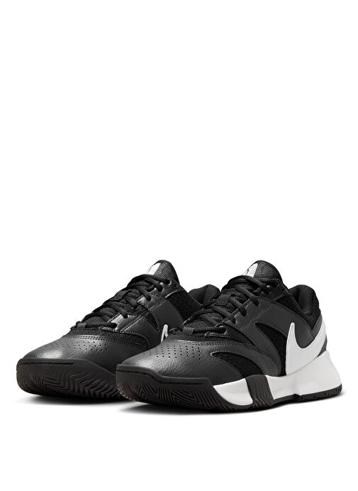 Nike FD6575-001 W NIKE COURT LITE 4 Siyah Kadın Tenis Ayakkabısı - Görsel 6