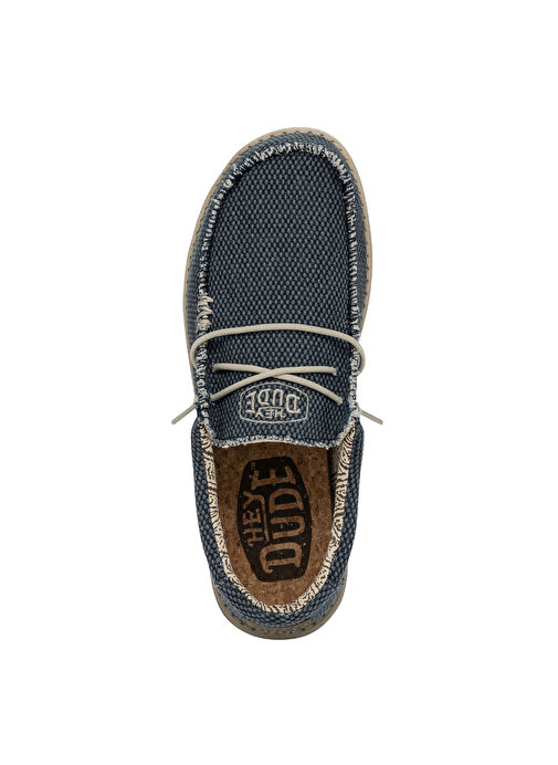 Hey Dude Mavi Erkek Günlük Ayakkabı Wally Braided - Görsel 3