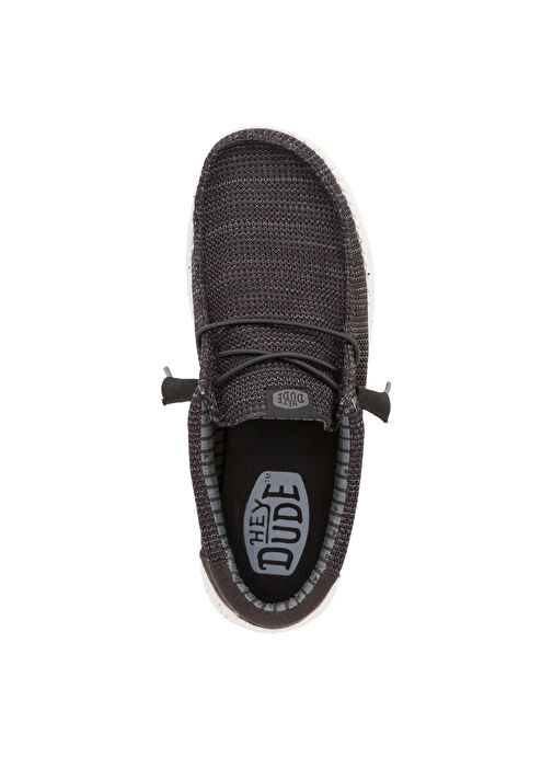Hey Dude Siyah Erkek Günlük Ayakkabı Wally Stretch Sox - Görsel 4