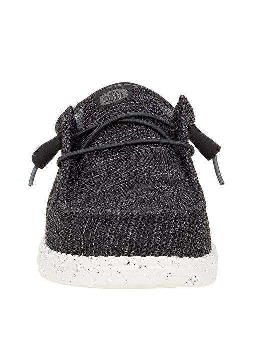 Hey Dude Siyah Erkek Günlük Ayakkabı Wally Stretch Sox - Görsel 5