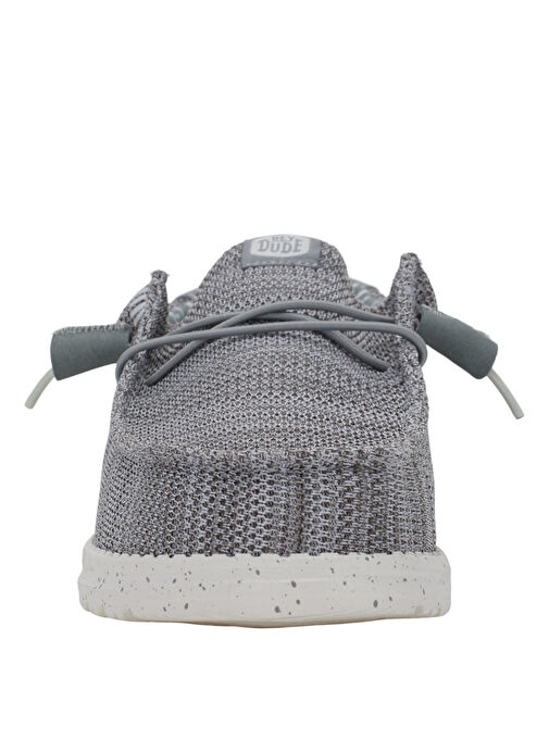 Hey Dude Gri Erkek Günlük Ayakkabı Wally Stretch Sox - Görsel 6