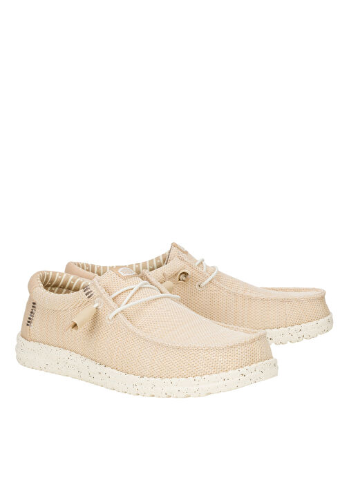 Hey Dude Bej Erkek Günlük Ayakkabı Wally Stretch Sox - Görsel 4