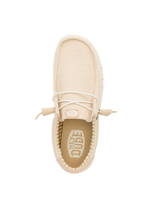 Hey Dude Bej Erkek Günlük Ayakkabı Wally Stretch Sox - Görsel 5