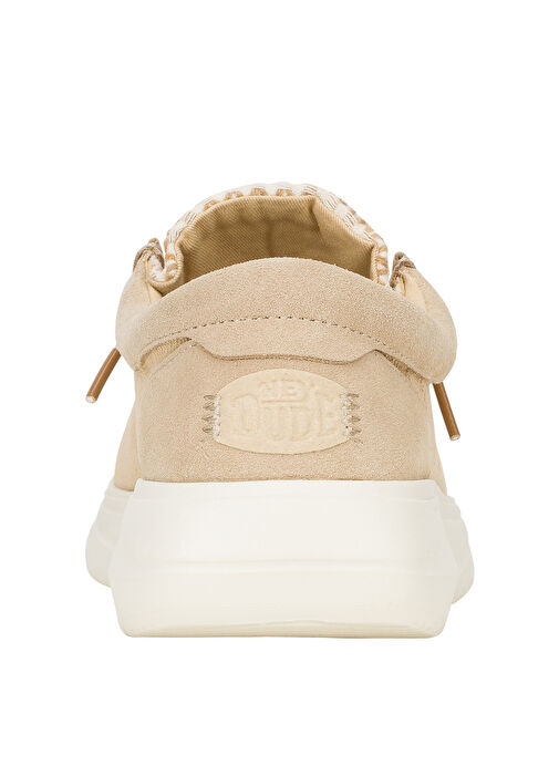 Hey Dude Bej Erkek Günlük Ayakkabı Wally COMF Woven - Görsel 6