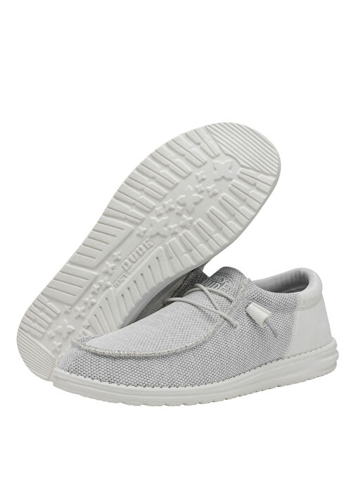 Hey Dude Gri Erkek Günlük Ayakkabı Wally Funk Mono - Görsel 6