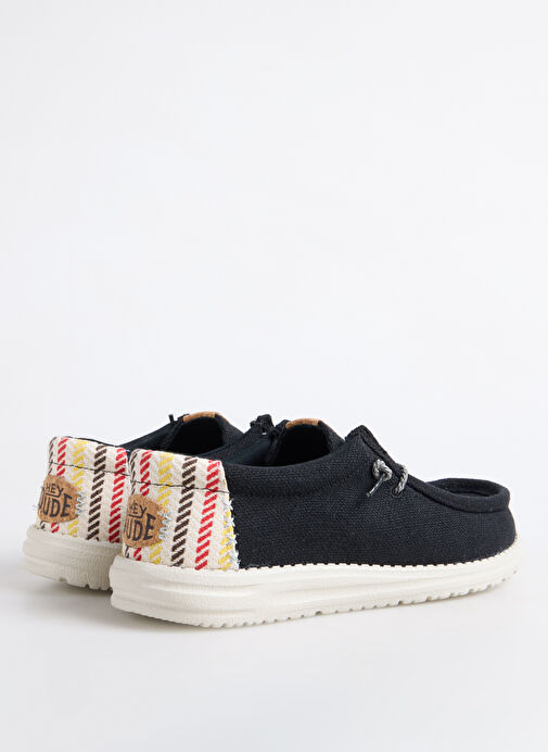 Hey Dude Siyah Erkek Günlük Ayakkabı Wally Resort - Görsel 4