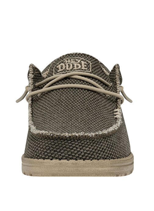 Hey Dude Haki Erkek Günlük Ayakkabı Wally Braided - Görsel 4