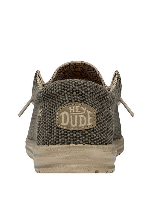 Hey Dude Haki Erkek Günlük Ayakkabı Wally Braided - Görsel 5