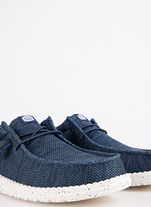 Hey Dude Lacivert Erkek Günlük Ayakkabı Wally Stretch Sox - Görsel 6