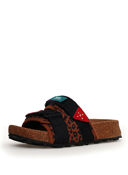 Flower Mountain Kahverengi Kadın Terlik 2018569011D33 - Görsel 4