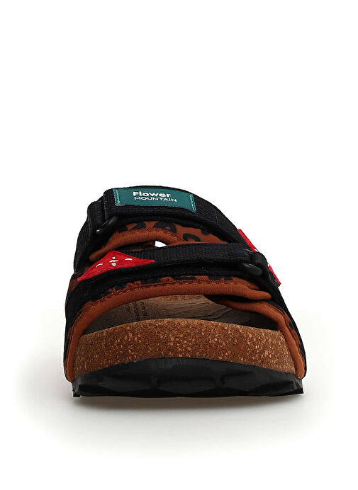 Flower Mountain Kahverengi Kadın Terlik 2018569011D33 - Görsel 5