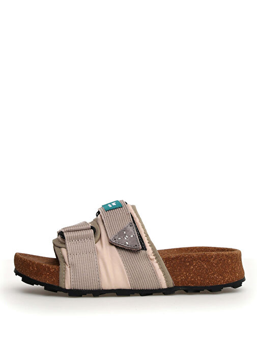 Flower Mountain Bej Kadın Terlik 2018569011N14 - Görsel 2