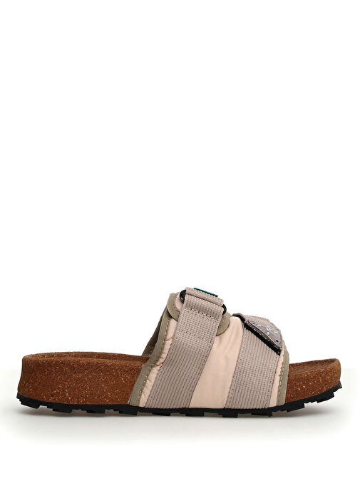 Flower Mountain Bej Kadın Terlik 2018569011N14 - Görsel 3