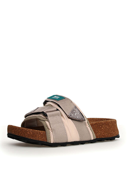 Flower Mountain Bej Kadın Terlik 2018569011N14 - Görsel 4