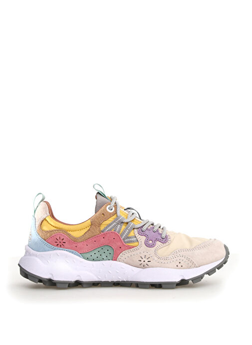 Flower Mountain Çok Renkli Kadın Nubuk Sneaker 2017817012M10 - Görsel 3
