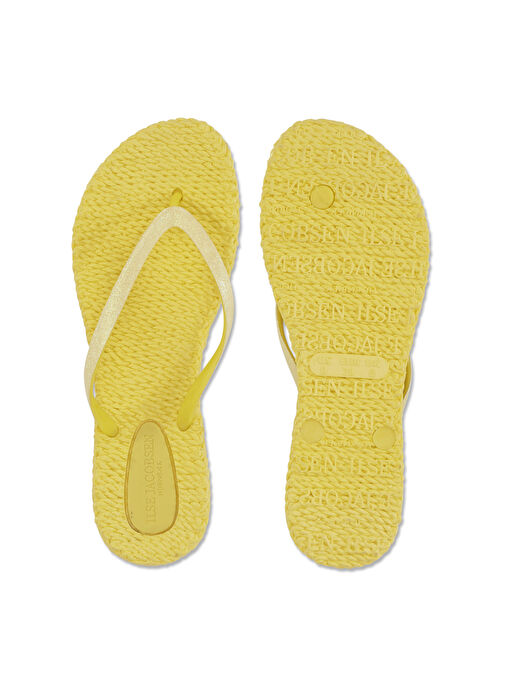 Ilse Jacobsen Sarı Kadın Plaj Terliği CHEERFUL01 - Görsel 7
