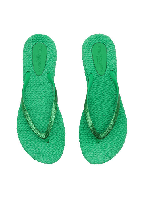 Ilse Jacobsen Yeşil Kadın Plaj Terliği CHEERFUL01 - Görsel 4