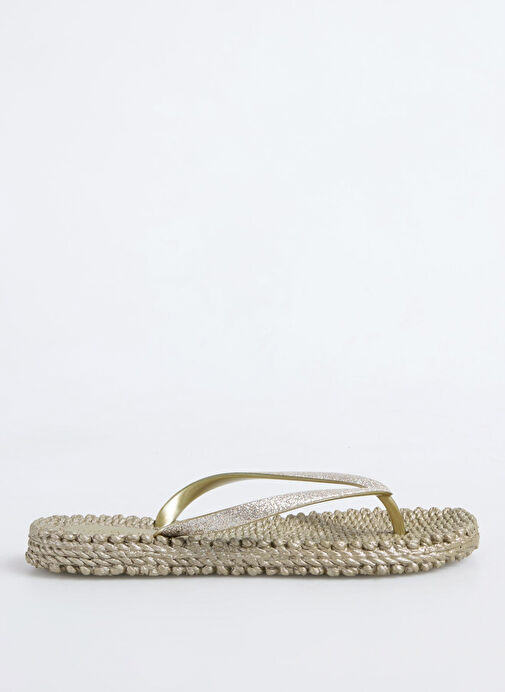 Ilse Jacobsen Altın Kadın Plaj Terliği CHEERFUL01 - Görsel 2