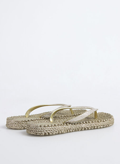 Ilse Jacobsen Altın Kadın Plaj Terliği CHEERFUL01 - Görsel 4