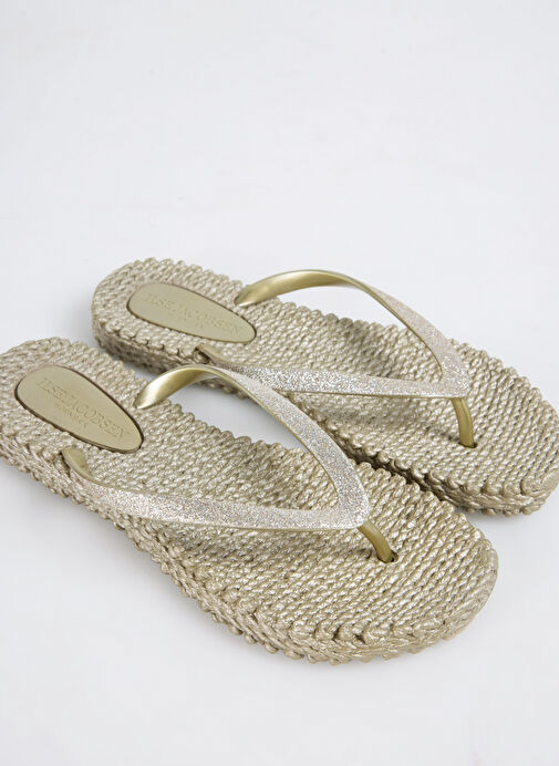 Ilse Jacobsen Altın Kadın Plaj Terliği CHEERFUL01 - Görsel 6