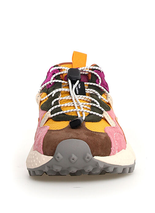 Flower Mountain Çok Renkli Kadın Nubuk Sneaker 2018278172D40 - Görsel 5