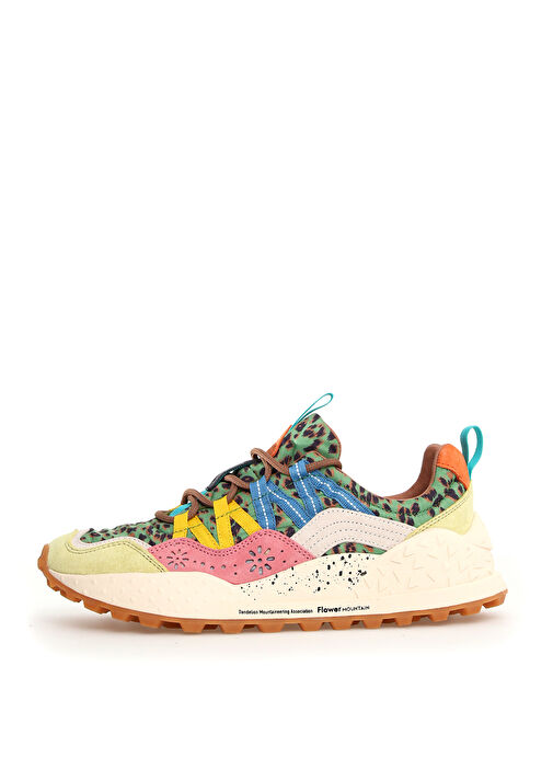 Flower Mountain Çok Renkli Kadın Nubuk Sneaker 2017844031F53 - Görsel 2