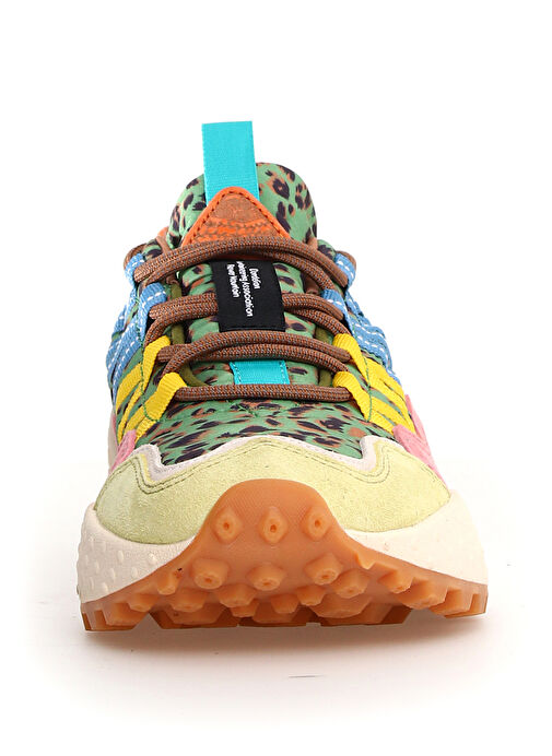 Flower Mountain Çok Renkli Kadın Nubuk Sneaker 2017844031F53 - Görsel 5