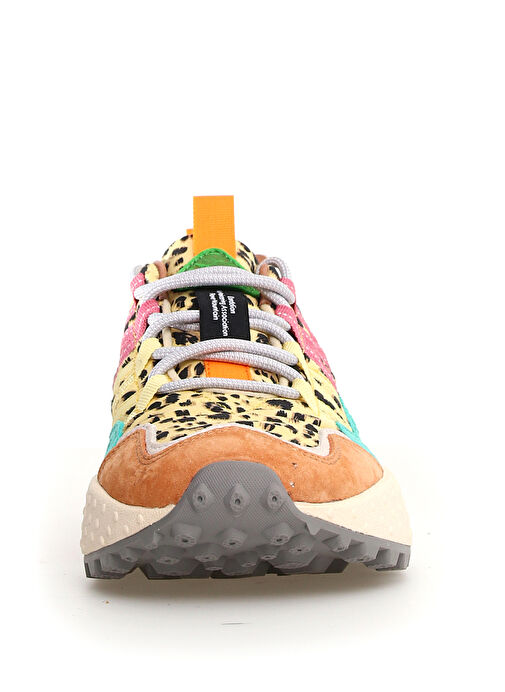 Flower Mountain Çok Renkli Kadın Nubuk Sneaker 2017844031M17 - Görsel 5
