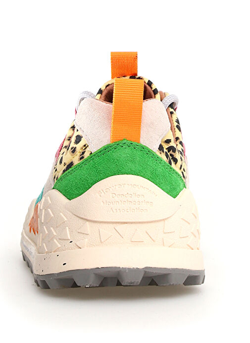 Flower Mountain Çok Renkli Kadın Nubuk Sneaker 2017844031M17 - Görsel 6